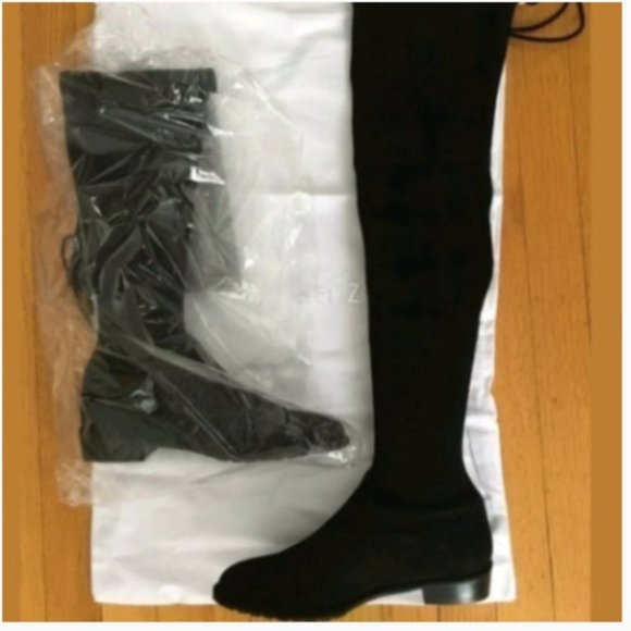 NEW Stuart Weitzman Lowland over-the-knee boots - Picture 5 of 16